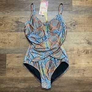NWT Ruby Yaya One Piece swimsuit small swimsuit with rhinestones